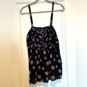 Torrid Zipper Front Swing Tank